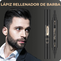 2x1 Lápiz Rellenador de Barba Resistente al Agua