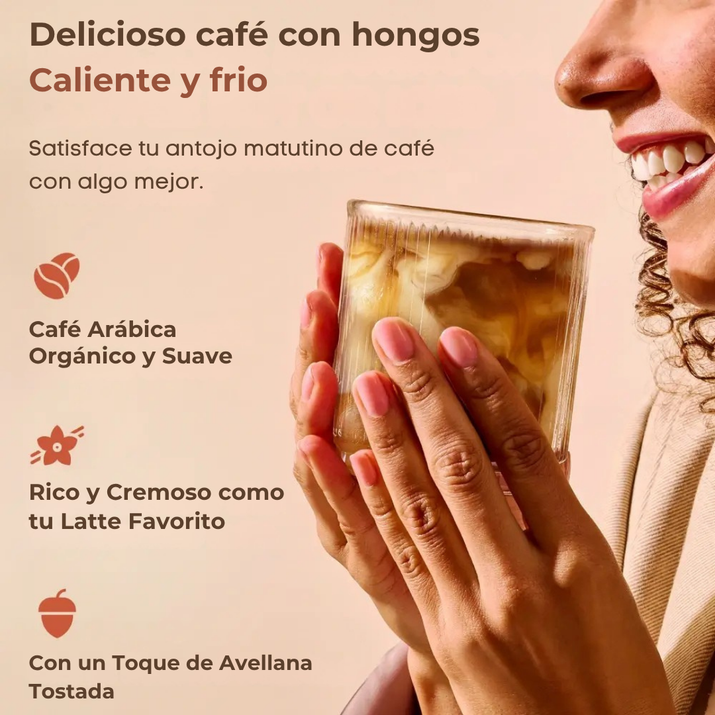 RYZE Café de Hongos — Mejores digestiones, ayuda a reducir tu peso