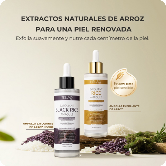 Ampollas exfoliantes de Arroz y Niacinamida™
