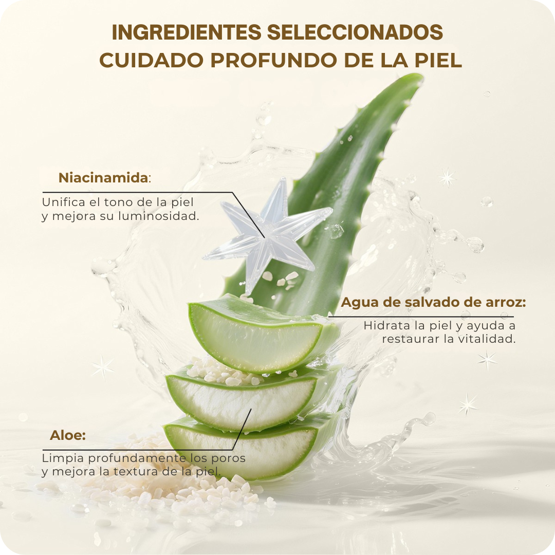 Ampollas exfoliantes de Arroz y Niacinamida™