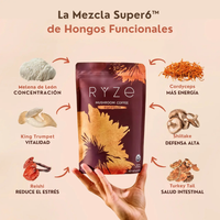 RYZE Café de Hongos — Mejores digestiones, ayuda a reducir tu peso