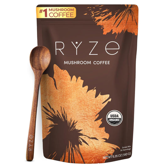 RYZE Café de Hongos — Mejores digestiones, ayuda a reducir tu peso