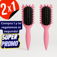 2x1 Cepillo Definidor de Rizos