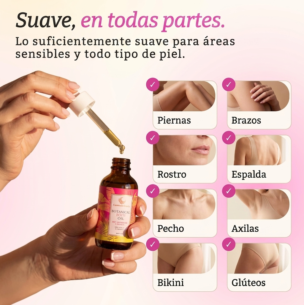 Cyperus rotundus oil - Aceite Inhibidor de crecimiento de vello
